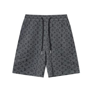 Printed knitted embroidered shorts - XXL