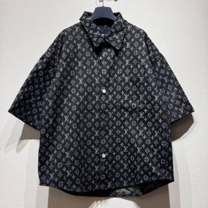 All Over Print Jacquard Work Shirt - XL