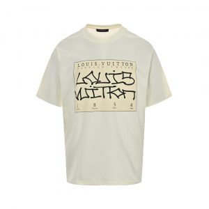 Embroidered Stamp Short Sleeve T-Shirt - S