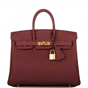 Hermes Birkin 30 Rouge H Togo Gold Hardware