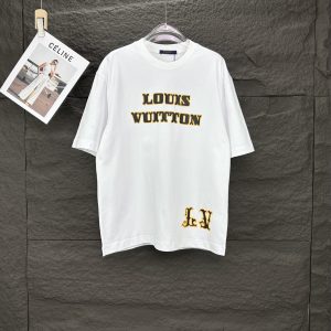 New Letter Printed T-shirt - L, White