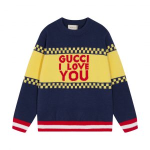 I love you crew neck sweater - L