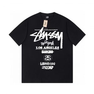 Street Art Lettering T-Shirt - M, Black