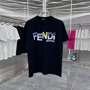 Personalized printed short-sleeved T-shirt - L, Black