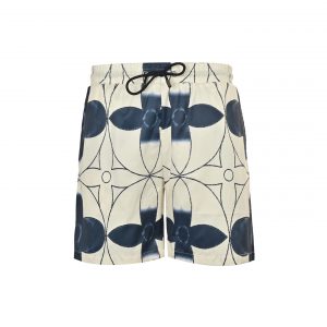 Four-leaf clover ink-dyed shorts - M