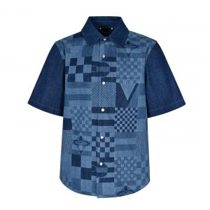 New Floral Denim Shirt - XL