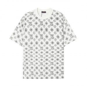 2025 Spring and Summer Classic Print Graffiti T-shirt - L, White