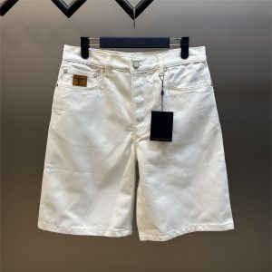 Embroidered Skateboard Denim Shorts - M