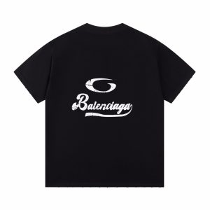 Classic letter print t-shirt - Black, S