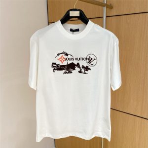 Outdoor Sketch Print T-Shirt - White, S