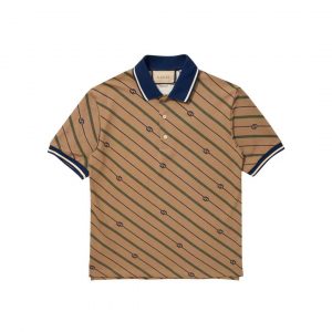 New Men-s Polo Shirt - L, Khaki