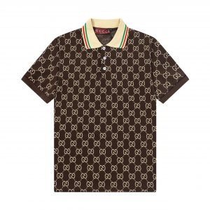Classic High Quality Polo Shirt - Brown, S
