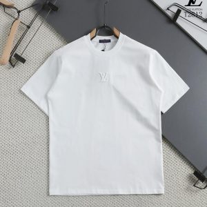 Classic embroidered patch print T-shirt - XL, White