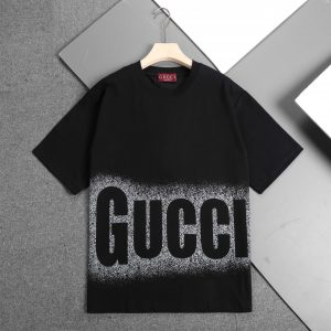 New Letter Printing T-Shirt - Black, S