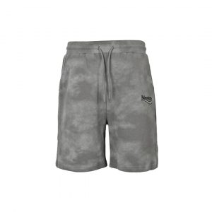 24ss embroidered coke shorts - M, Black