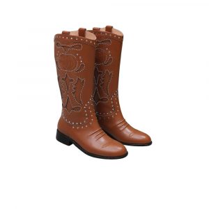 Dior Women'S Gg Knee-High Boot Blue - 35 Eu 4 Us 23 Cm 9 In