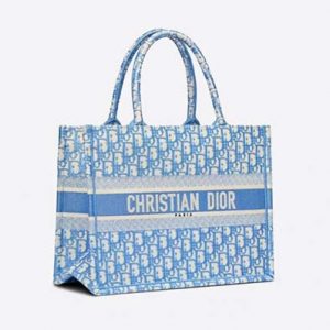 Dior Book Tote Cornflower Blue